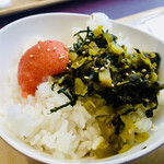 潤や - 高菜明太ご飯
