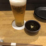 Naburaya - ビールとお通し