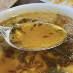 FOOD BOX - カリーパコラのアップ。ナイスな油