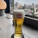 PONGA PREMIUM - 生ビール(キリン一番搾りプレミアム）800円