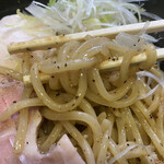 麺屋ひなた - 油そばの麺