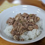 地鶏中華そば 祥秀 - 辛ねぎチャーシュー丼