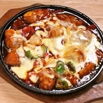 Korean spicy chicken dish