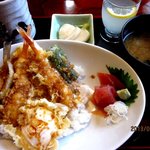 鯛八鮨 - 天丼！