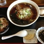 Shinasoba Kouya - ラーメン定食