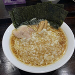 Ramen Kinzou - "らぁ麺(大)"に"玉ネギ"と"海苔"トッピング