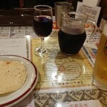 インド・ネパール料理 タァバン - 飲みの態勢確立。