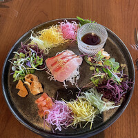 THE DINING シノワ唐紅花＆鉄板フレンチ蒔絵 - 