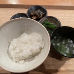 とりアロマ - ご飯セット