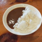 春日井ラーメン楽喜 - セルフサービスのカレー