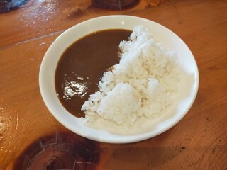 春日井ラーメン楽喜 - セルフサービスのカレー