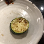 肉の雷橋 - 野菜盛のズッキーニ