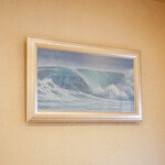 鮨おばな - 尾花氏によく似合う素敵な絵画です。