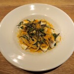 スガハラ - 長崎 真鯛と米沢のこしあぶらと唐墨のスパゲッティーニ