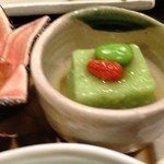 お宿　木の葉 - 枝豆豆腐☆