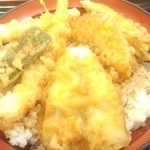 丼丼亭 - にぎわい天丼