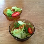ノッタカフェ - 日替りのサラダ