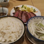 Gyuutan Sumiyaki Rikyuu - 牛タン極定食