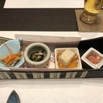 品川 和食 三福 - 前菜四種