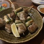 おふろ - 鴨のネギマ焼き