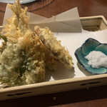 おふろ - 稚鮎の天ぷら