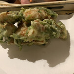 おふろ - 新物アオサのちくわ磯辺揚げ