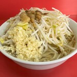 ラーメン二郎 - 【再訪】小ラーメン(全部マシ)