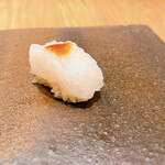 すし処 ひさ田 - 白海老叩き　葛ポン酢