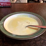 ステーキハウス リベラ - コーンスープ