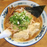 カナキン亭本舗 - ねぎワンタン麺大