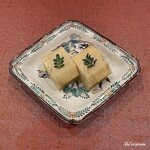 御料理 寺沢 - 木の芽が佳き役回りを演じています