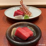 御料理 寺沢 - 鮪大好きの自分に追加で供してくれました