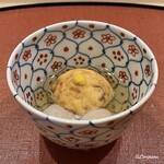 御料理 寺沢 - 飛龍頭と石川小芋の炊合せ