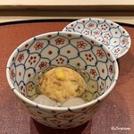 御料理 寺沢 - 飛龍頭と石川小芋の炊合せ