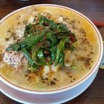 中華そば 高安 - 『ニラ漬け』、『辛味噌』、『黒七味』をたっぷりと…(^_^)v