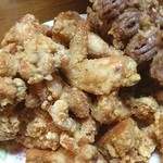 おきな - 中津から揚げ。砂ずり串。