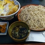 味奈登庵  - かつ丼セット