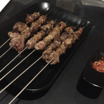 チャイナダイニング 申華 - 羊肉の串焼き