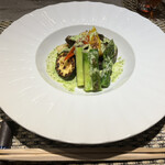 八王子 ステーキ 鉄板焼 いわ倉亭 - 鮑の鉄板焼き