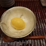 すし処 ひさ田 - 甘夏のソルベ オイル掛け