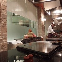 ステーキハウス 桂 - カウンター席