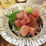 ととや烏賊煎 - まぐろぶつ　550円