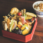[takeaway No.1] Konbi colorful Bento (boxed lunch)