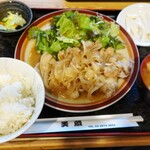 MIKURA - 生姜焼き定食 900円 ♪