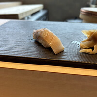 天寿し 横浜店 - カンパチ　脂が乗っていて美味しい。