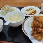 Taiwan Ryouri Hachimi Sen - 鶏肉の唐揚げランチ