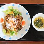 割烹かたやま - 汁なし担々麺 750円