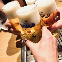 ビーフキッチン 恵比寿店 - プレモルで乾杯ーー(o*'▽')oo('▽'*o)