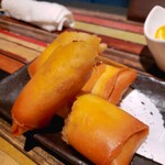 中華バル 池湖 - 具がたっぷり生姜香る春巻き！