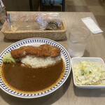 マドラス - ポークカツカレー(カレールーのみ大 飲み物付)  990円